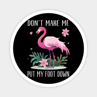 Pink Paradise Flamingo Love, Must-Have Tee for Tropical Vibes Magnet